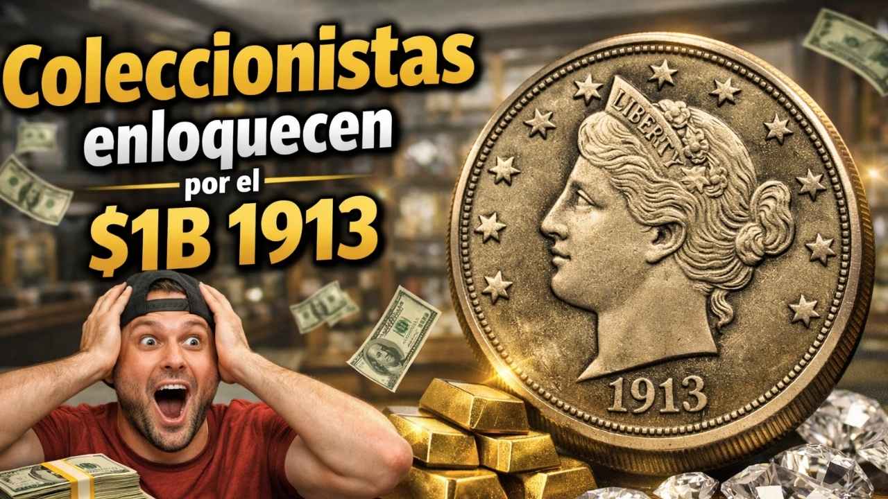 Collectors Go Crazy Over the $1B 1913 Liberty Head Nickel!