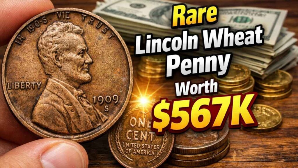 Rare Lincoln Wheat Penny Worth $567K: How to Identify & Value Your Coins