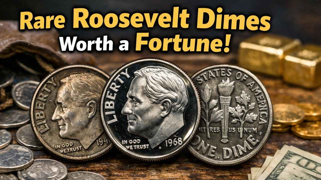 Rare Roosevelt Dimes Worth a Fortune: 2026 Collector’s Value Chart