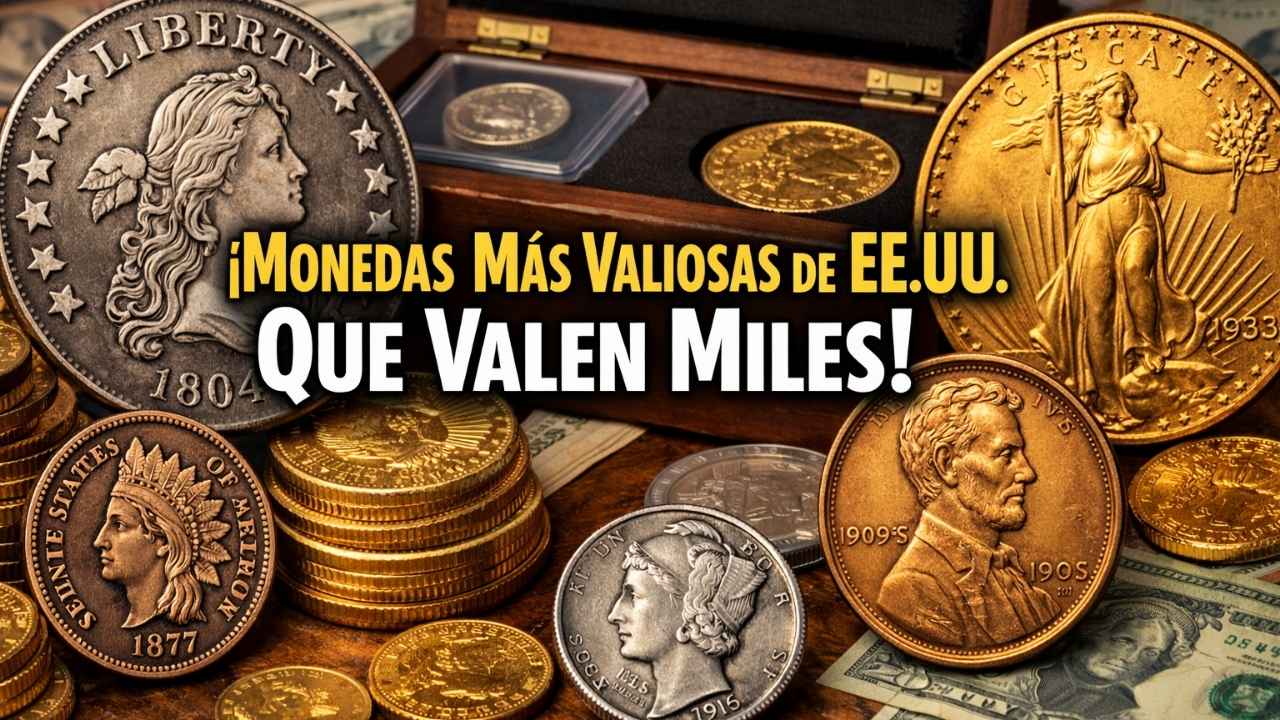 Most Valuable U.S. Coins Worth Thousands – Check Your Wallet Today