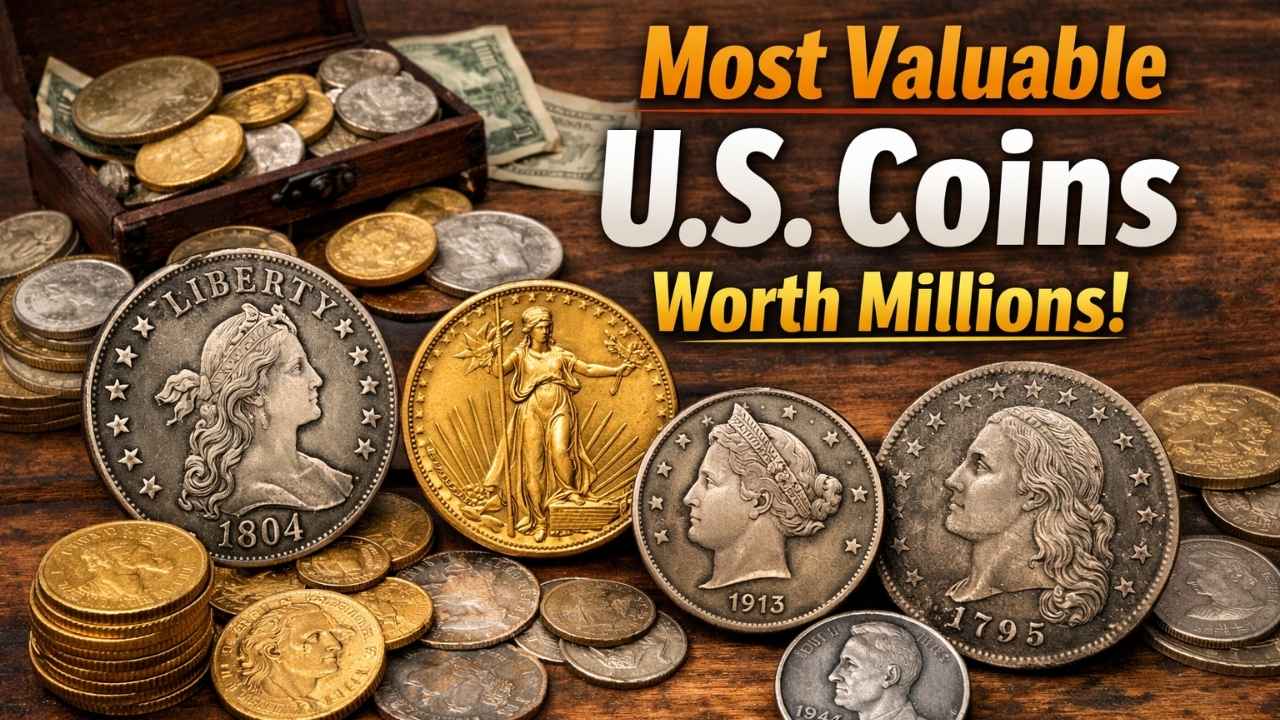 Top 10 Most Valuable U.S. Coins Worth Millions – Rare Treasures Revealed