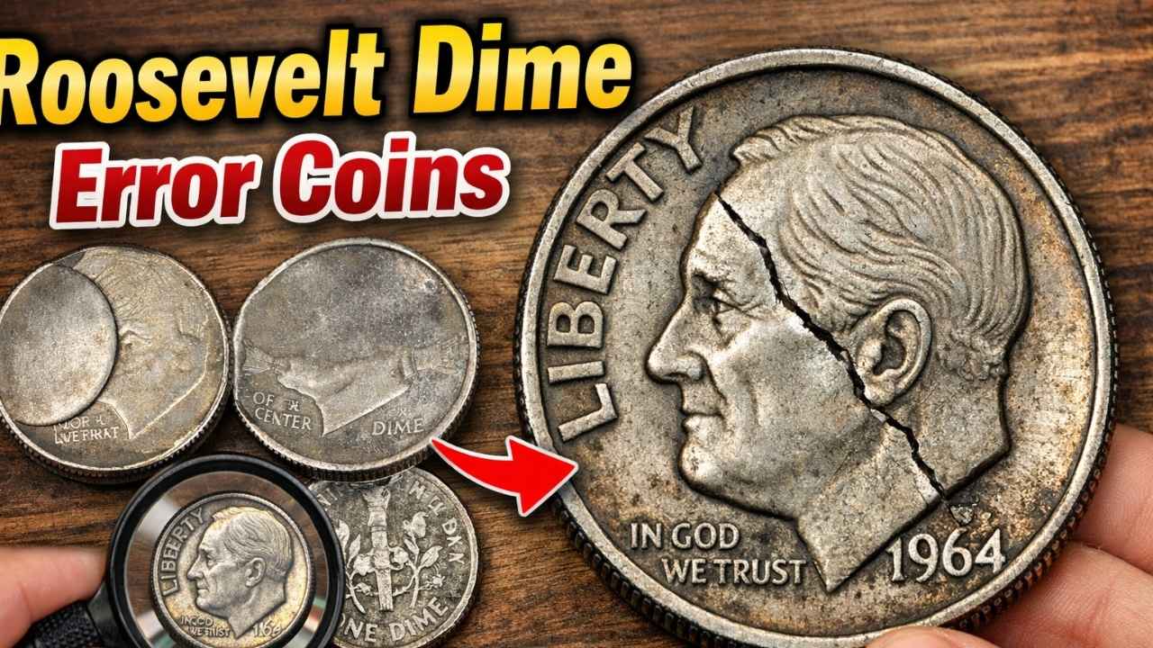 Top 5 Roosevelt Dime Error Coins That Could Be Worth Thousands in 2026