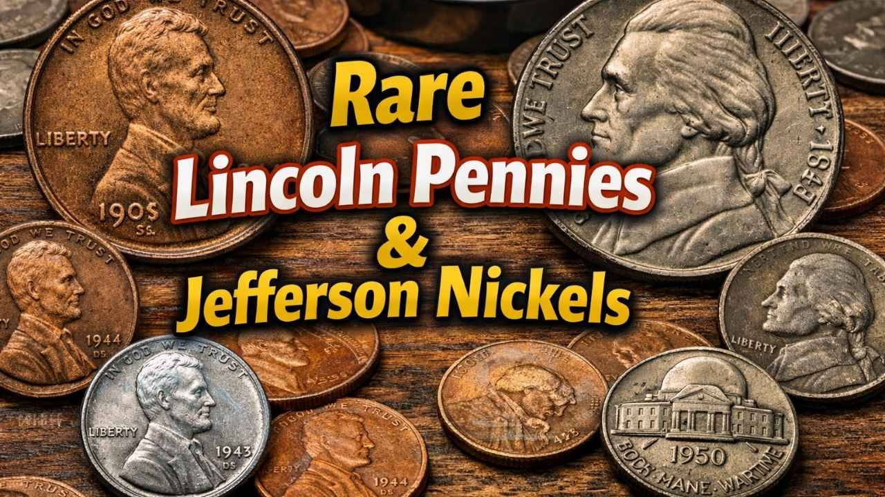 Rare Lincoln Pennies & Jefferson Nickels 2026: Complete Value Guide for Collectors