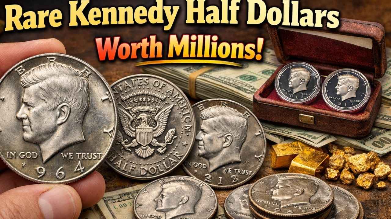 Rare Kennedy Half Dollars Worth Millions – Identification, Mint Marks, Errors and Collector Value Guide