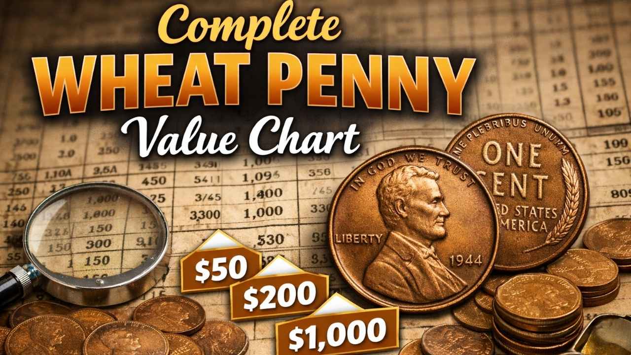 Complete Wheat Penny Value Chart: Rare Dates, Mint Marks, and Historical Price Changes