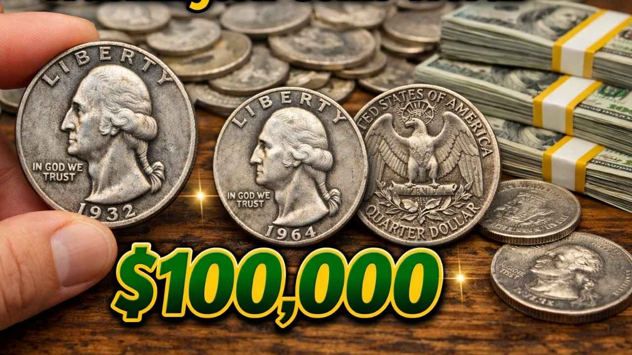 Top 5 Ultra Rare Washington Coins Worth $100,000 Plus in 2026