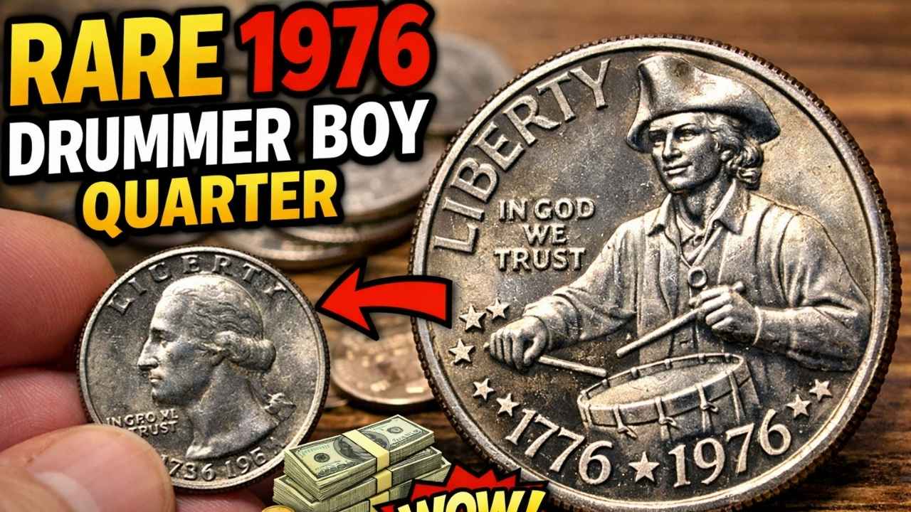 Rare 1976 Drummer Boy Quarter – Bicentennial Coin Value Guide Worth $550,000