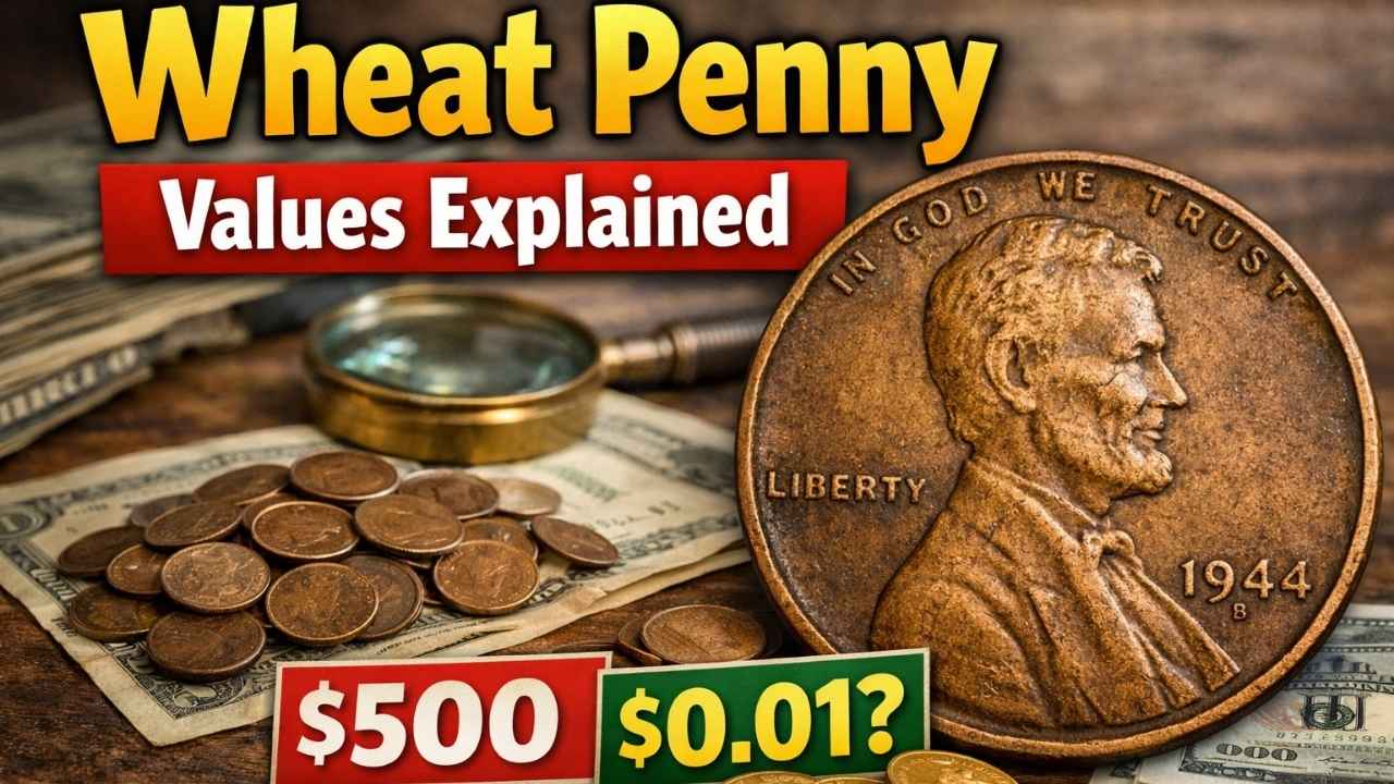 Rare Lincoln Wheat Penny Found in Pocket Change Valued at $50,000