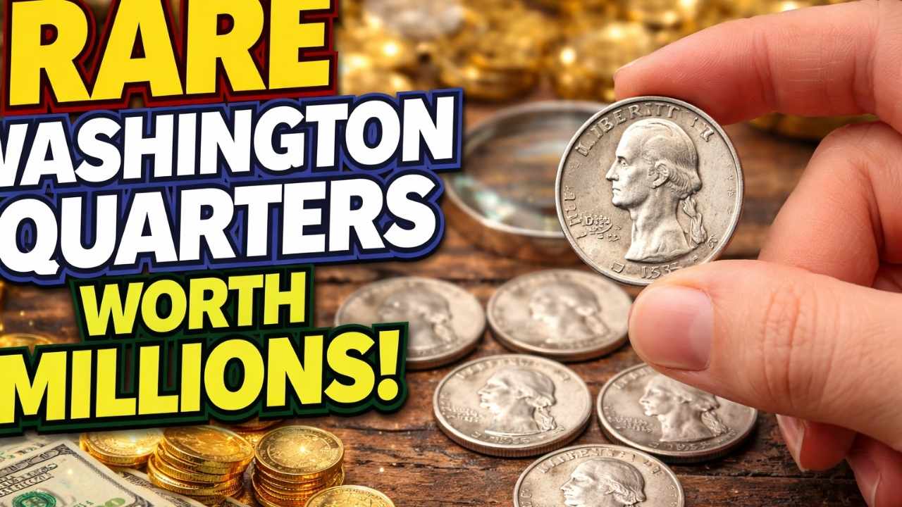 Rare Washington Quarters Worth Millions Found in Everyday Change