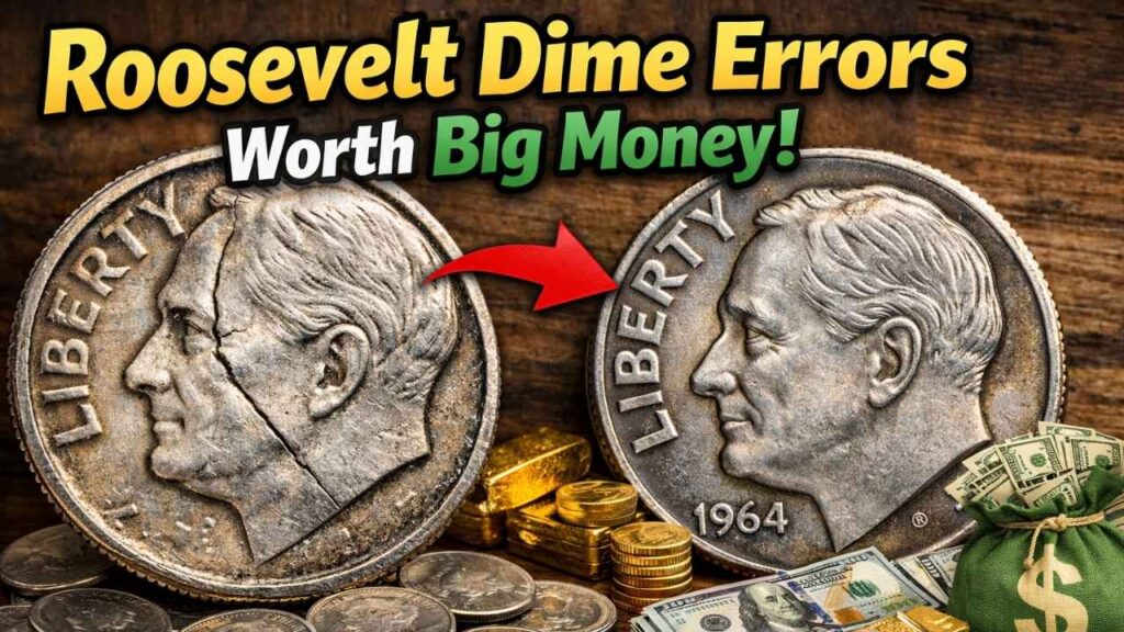 Rare Roosevelt Dime Errors Worth Big Money Top 5 Coins for Collectors in 2026